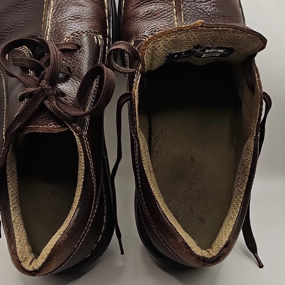 Doc Marten Ripley Split Toe 3 Eye Oxford Shoe Men’s Size 9M Brown - Picture 8 of 8